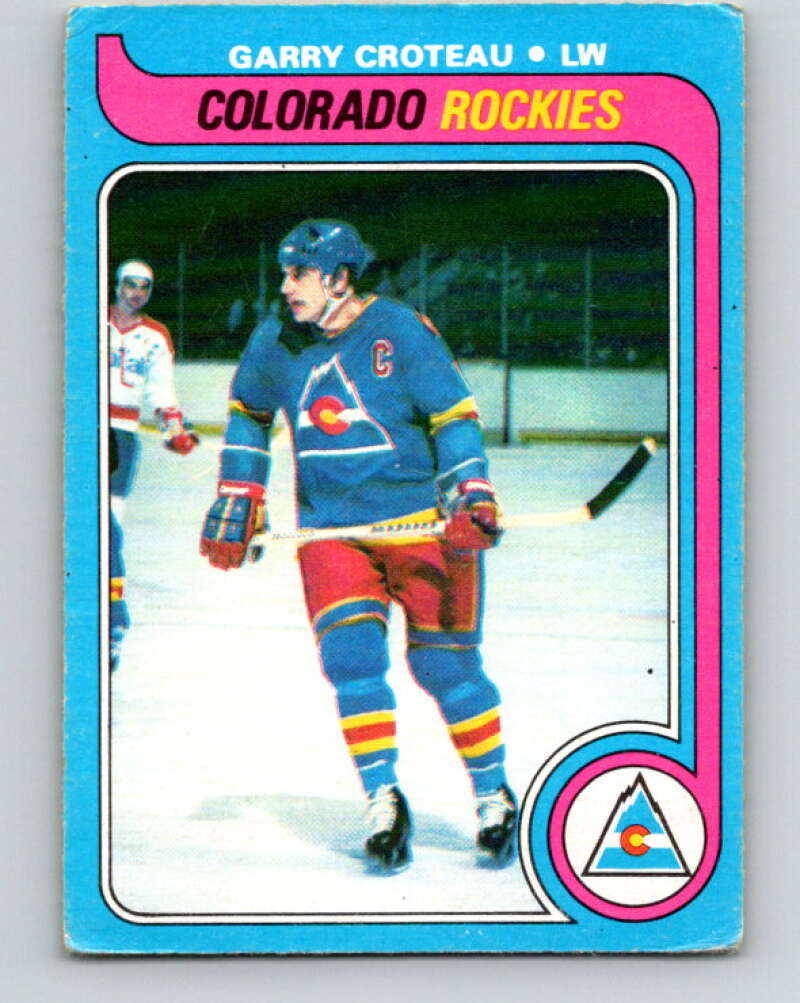 1979-80 O-Pee-Chee #158 Gary Croteau  Colorado Rockies  V18175