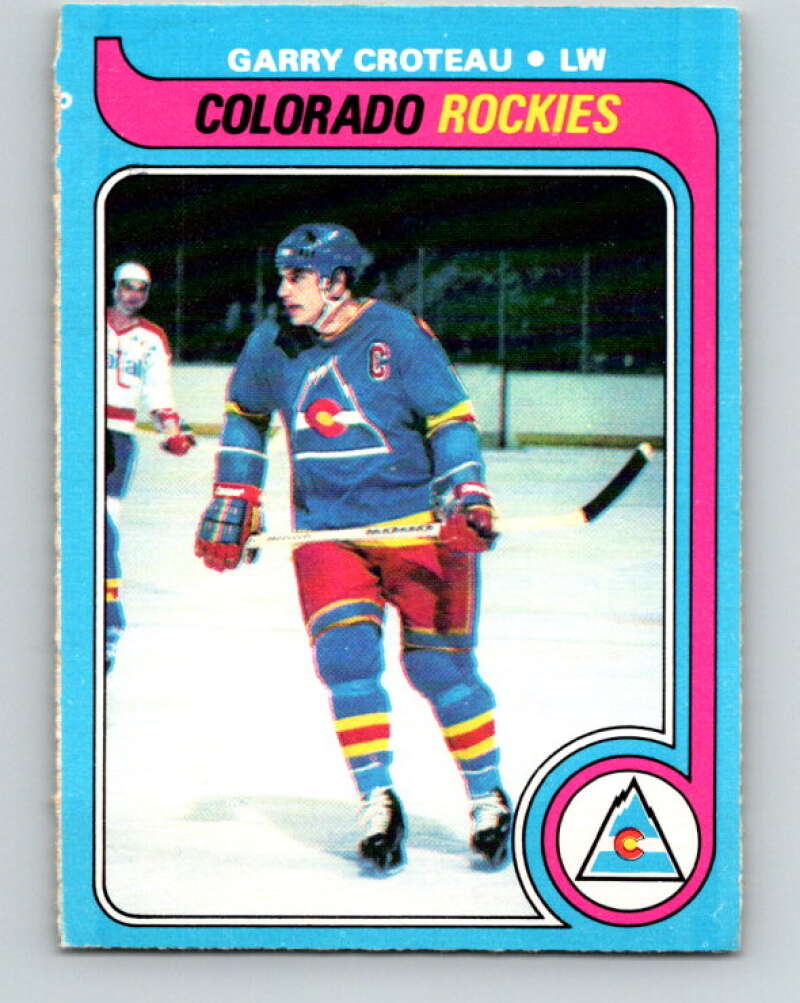 1979-80 O-Pee-Chee #158 Gary Croteau  Colorado Rockies  V18176