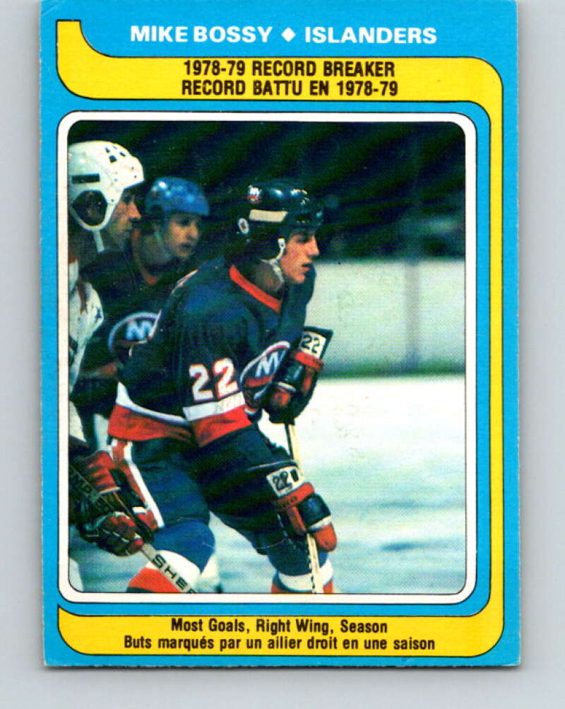 1979-80 O-Pee-Chee #161 Mike Bossy RB  New York Islanders  V18193