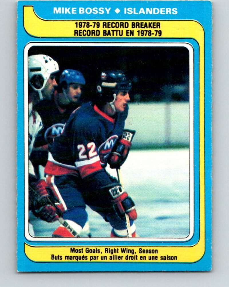 1979-80 O-Pee-Chee #161 Mike Bossy RB  New York Islanders  V18195