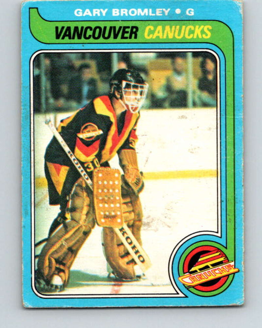 1979-80 O-Pee-Chee #167 Gary Bromley UER  Vancouver Canucks  V18259