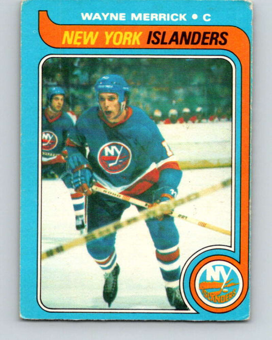 1979-80 O-Pee-Chee #169 Wayne Merrick  New York Islanders  V18279