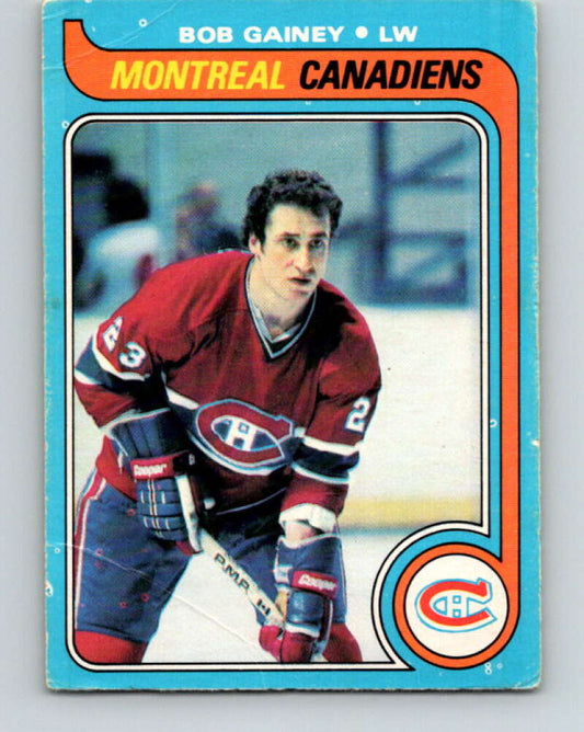 1979-80 O-Pee-Chee #170 Bob Gainey  Montreal Canadiens  V18288