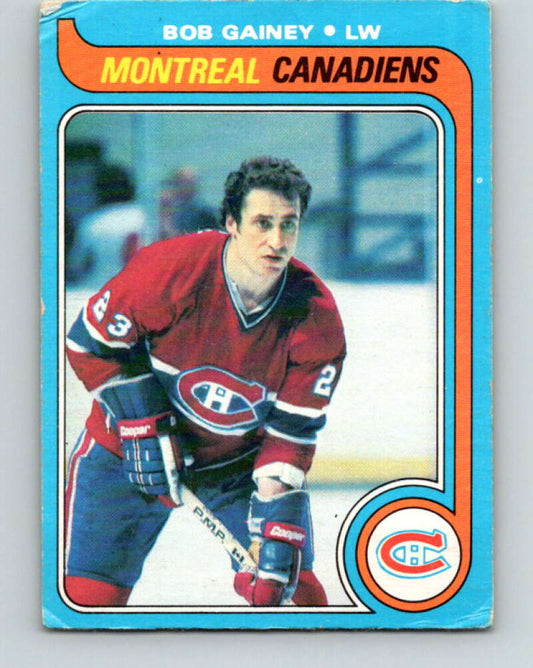 1979-80 O-Pee-Chee #170 Bob Gainey  Montreal Canadiens  V18290