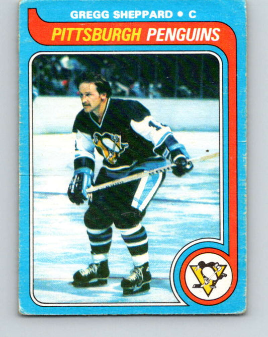 1979-80 O-Pee-Chee #172 Gregg Sheppard  Pittsburgh Penguins  V18305