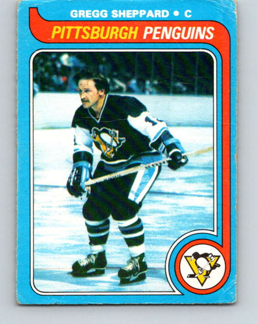 1979-80 O-Pee-Chee #172 Gregg Sheppard  Pittsburgh Penguins  V18306