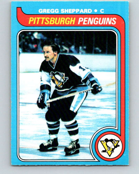 1979-80 O-Pee-Chee #172 Gregg Sheppard  Pittsburgh Penguins  V18308