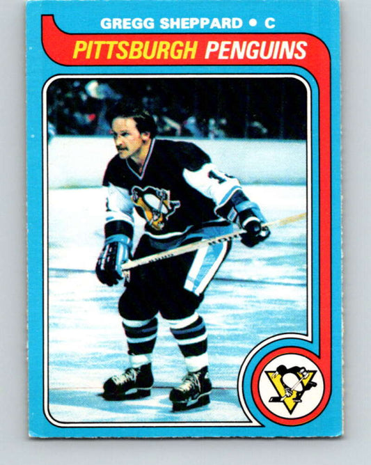 1979-80 O-Pee-Chee #172 Gregg Sheppard  Pittsburgh Penguins  V18309