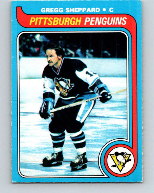 1979-80 O-Pee-Chee #172 Gregg Sheppard  Pittsburgh Penguins  V18311