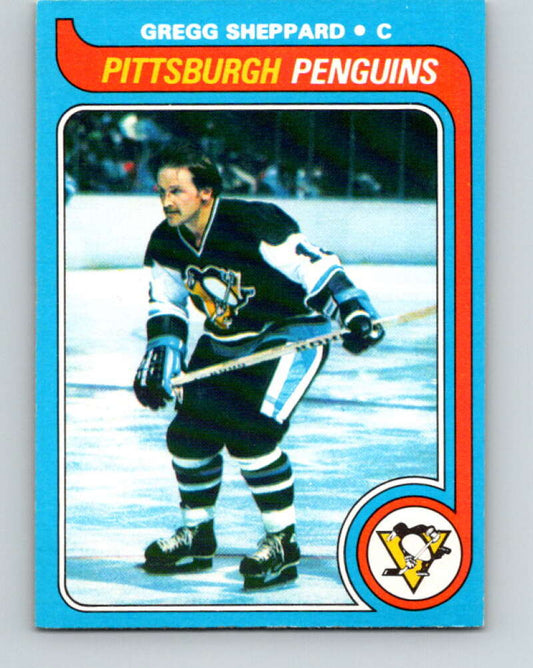 1979-80 O-Pee-Chee #172 Gregg Sheppard  Pittsburgh Penguins  V18312