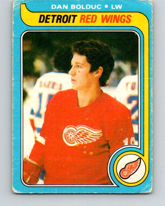 1979-80 O-Pee-Chee #173 Dan Bolduc  RC Rookie Detroit Red Wings  V18323