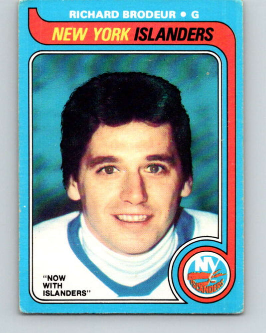 1979-80 O-Pee-Chee #176 Richard Brodeur  New York Islanders  V18362