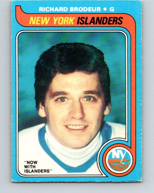 1979-80 O-Pee-Chee #176 Richard Brodeur  New York Islanders  V18366