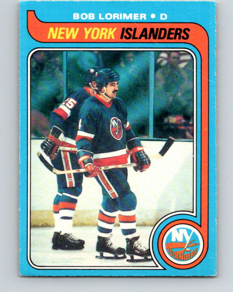 1979-80 O-Pee-Chee #181 Bob Lorimer  RC Rookie New York Islanders  V18413