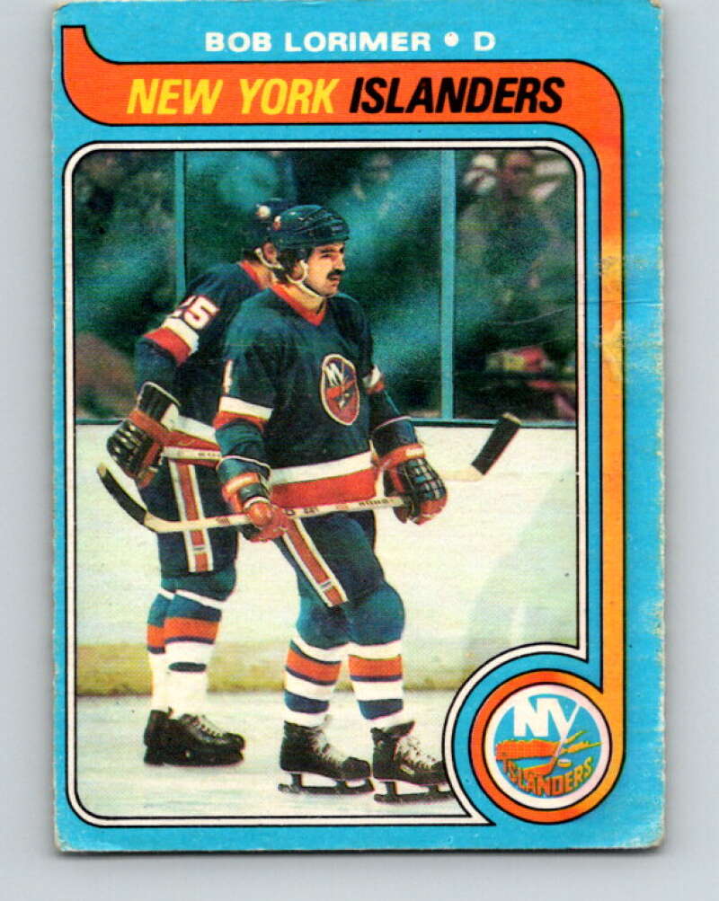 1979-80 O-Pee-Chee #181 Bob Lorimer  RC Rookie New York Islanders  V18419