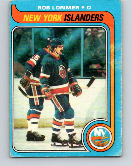 1979-80 O-Pee-Chee #181 Bob Lorimer  RC Rookie New York Islanders  V18419