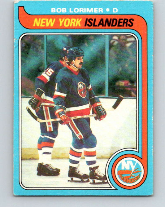 1979-80 O-Pee-Chee #181 Bob Lorimer  RC Rookie New York Islanders  V18420