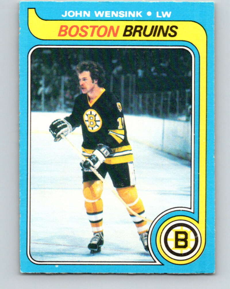 1979-80 O-Pee-Chee #182 John Wensink  Boston Bruins  V18423