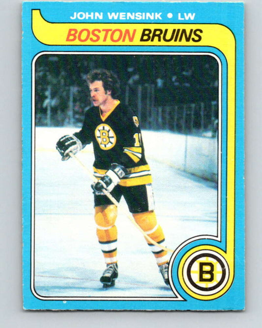 1979-80 O-Pee-Chee #182 John Wensink  Boston Bruins  V18423