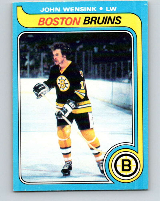 1979-80 O-Pee-Chee #182 John Wensink  Boston Bruins  V18424