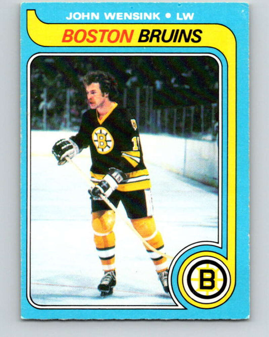 1979-80 O-Pee-Chee #182 John Wensink  Boston Bruins  V18425