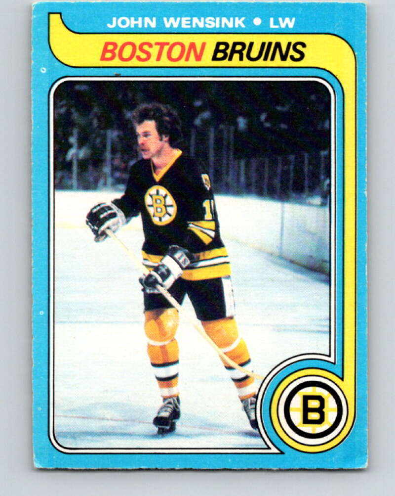 1979-80 O-Pee-Chee #182 John Wensink  Boston Bruins  V18426