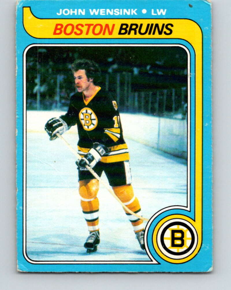 1979-80 O-Pee-Chee #182 John Wensink  Boston Bruins  V18427