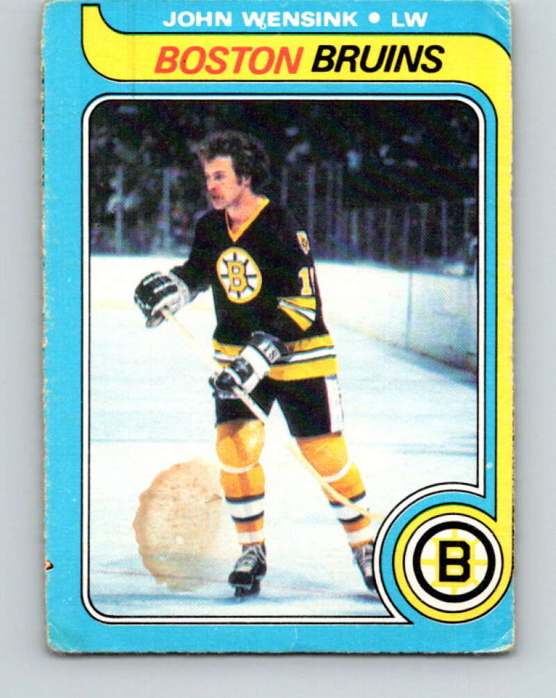 1979-80 O-Pee-Chee #182 John Wensink  Boston Bruins  V18428