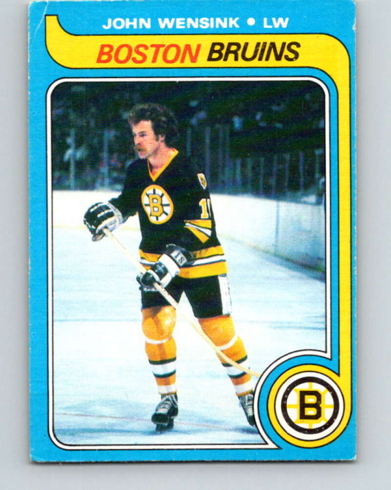1979-80 O-Pee-Chee #182 John Wensink  Boston Bruins  V18430