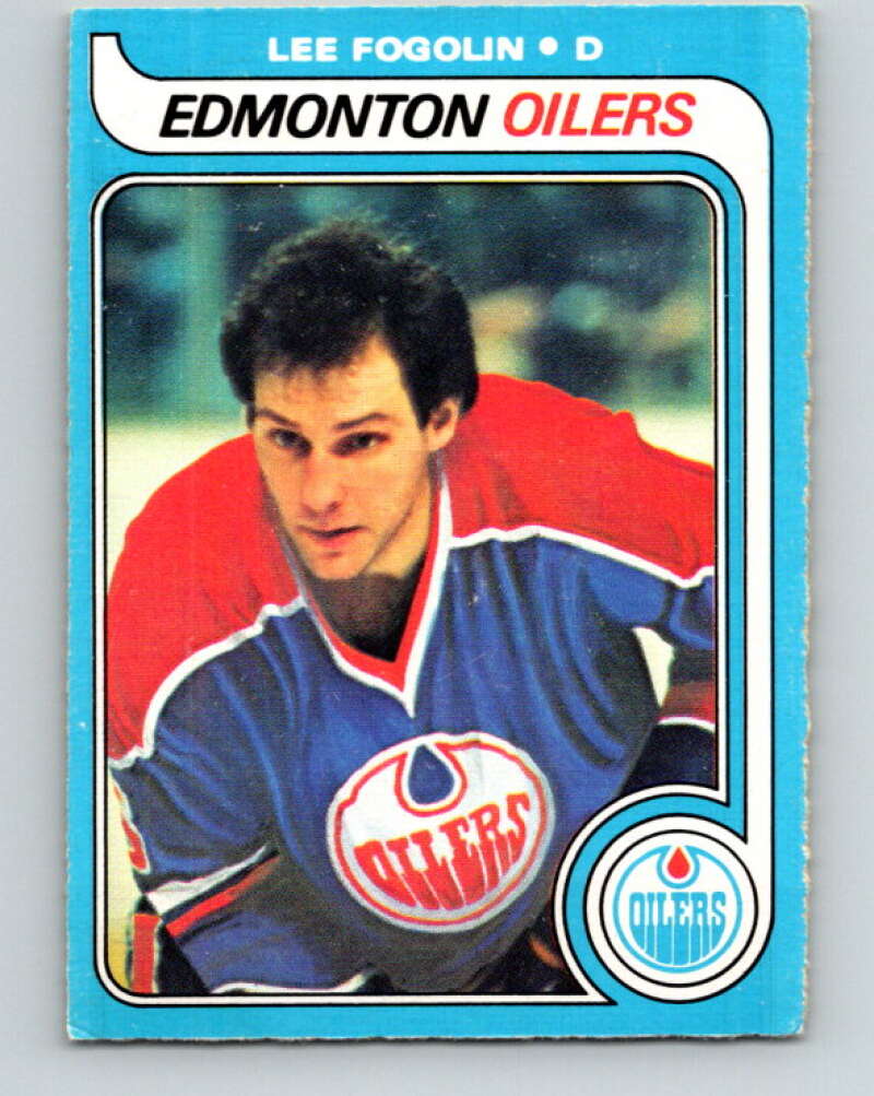 1979-80 O-Pee-Chee #183 Lee Fogolin  Edmonton Oilers  V18431