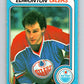 1979-80 O-Pee-Chee #183 Lee Fogolin  Edmonton Oilers  V18437