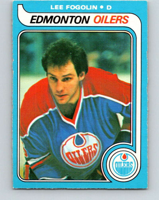 1979-80 O-Pee-Chee #183 Lee Fogolin  Edmonton Oilers  V18437