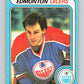 1979-80 O-Pee-Chee #183 Lee Fogolin  Edmonton Oilers  V18439