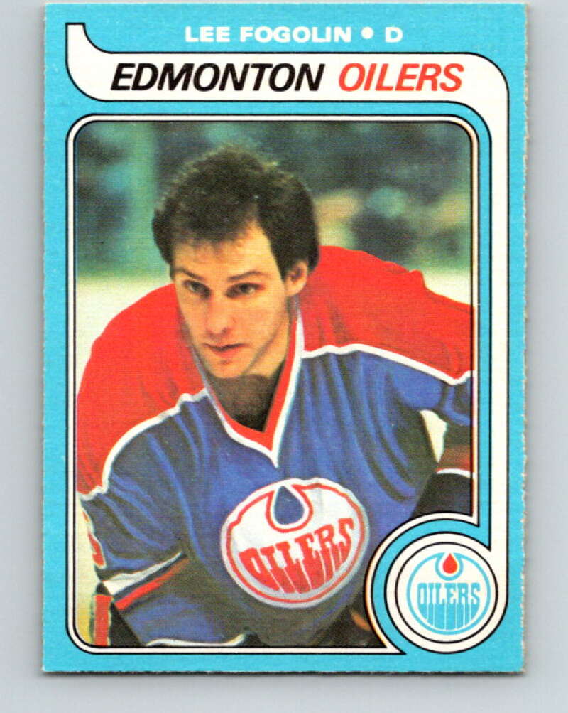 1979-80 O-Pee-Chee #183 Lee Fogolin  Edmonton Oilers  V18439