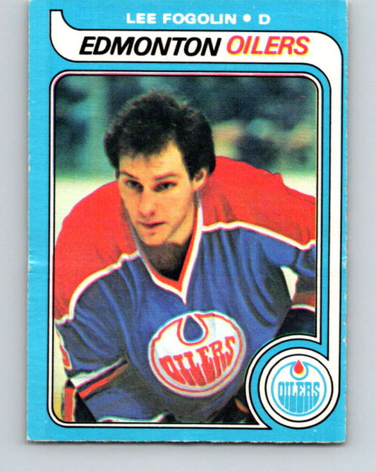 1979-80 O-Pee-Chee #183 Lee Fogolin  Edmonton Oilers  V18443