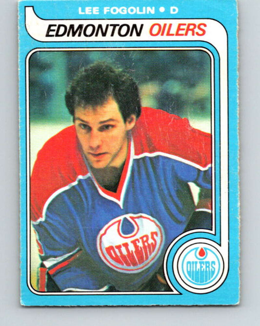 1979-80 O-Pee-Chee #183 Lee Fogolin  Edmonton Oilers  V18444