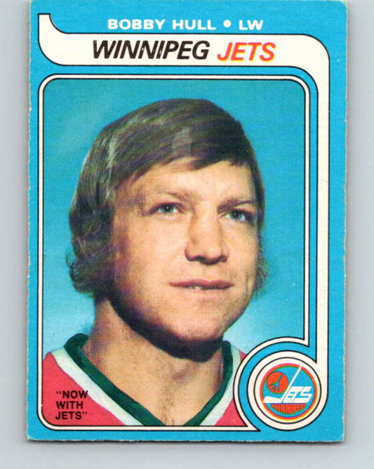 1979-80 O-Pee-Chee #185 Bobby Hull  Winnipeg Jets  V18459