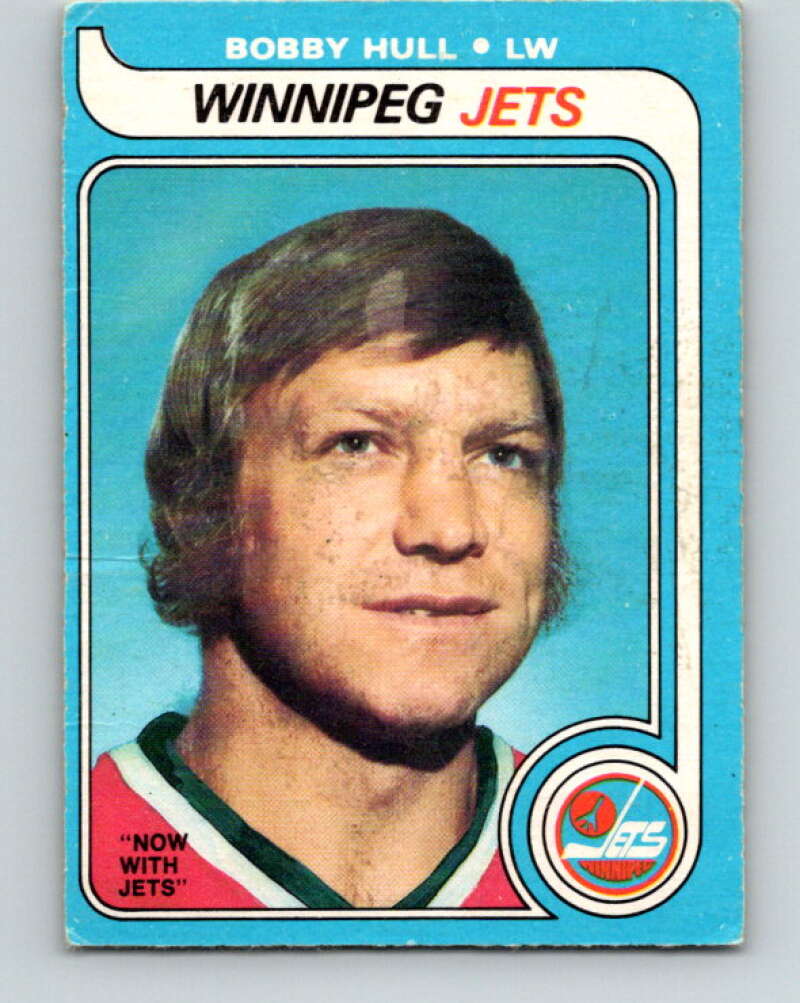 1979-80 O-Pee-Chee #185 Bobby Hull  Winnipeg Jets  V18460