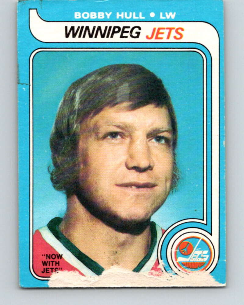 1979-80 O-Pee-Chee #185 Bobby Hull  Winnipeg Jets  V18461