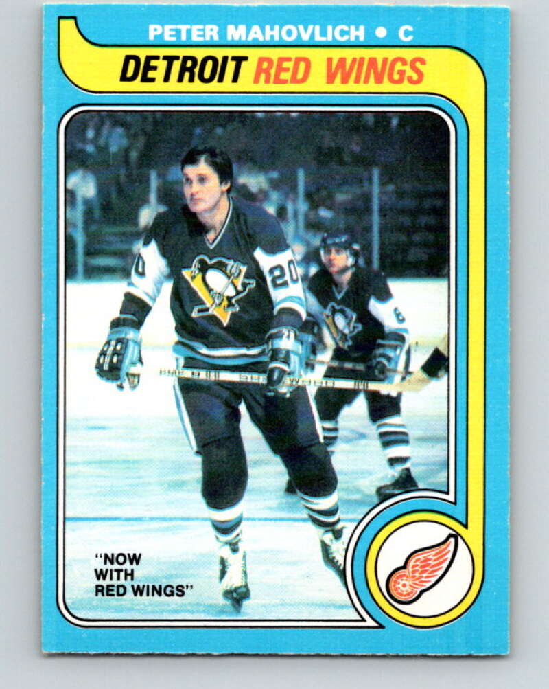 1979-80 O-Pee-Chee #187 Pete Mahovlich  Detroit Red Wings  V18470