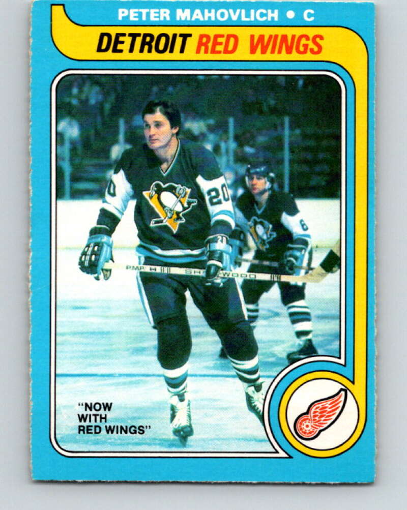 1979-80 O-Pee-Chee #187 Pete Mahovlich  Detroit Red Wings  V18471
