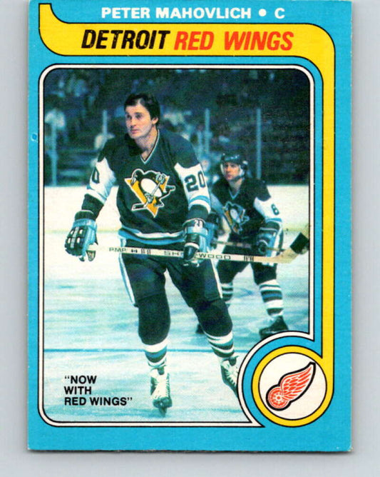 1979-80 O-Pee-Chee #187 Pete Mahovlich  Detroit Red Wings  V18472