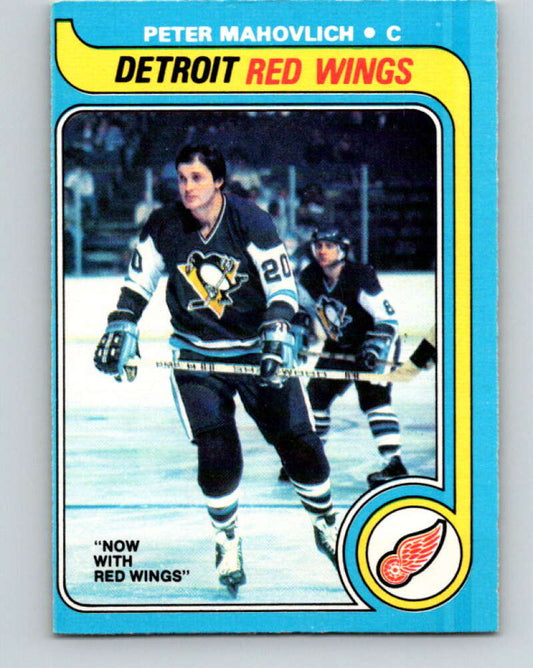 1979-80 O-Pee-Chee #187 Pete Mahovlich  Detroit Red Wings  V18473