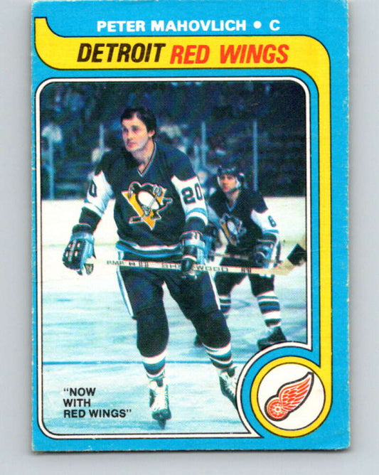 1979-80 O-Pee-Chee #187 Pete Mahovlich  Detroit Red Wings  V18478