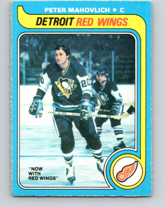 1979-80 O-Pee-Chee #187 Pete Mahovlich  Detroit Red Wings  V18481