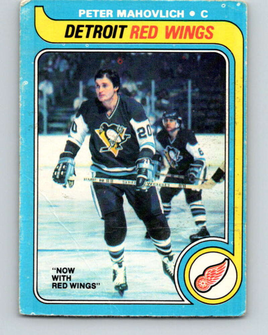 1979-80 O-Pee-Chee #187 Pete Mahovlich  Detroit Red Wings  V18482