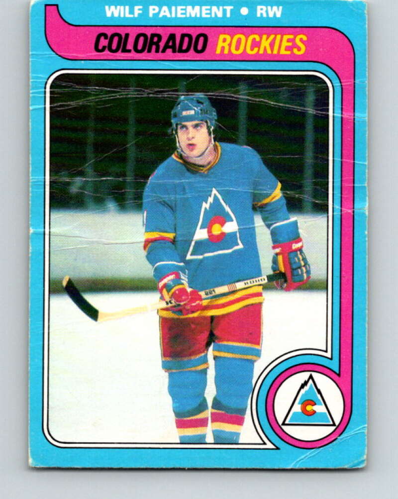 1979-80 O-Pee-Chee #190 Wilf Paiement  Colorado Rockies  V18501