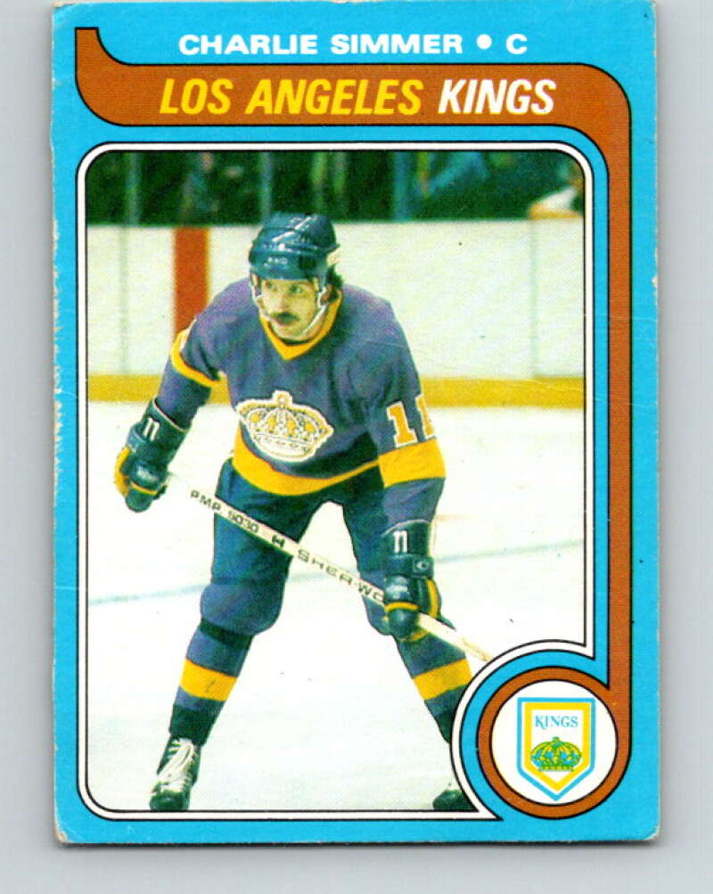 1979-80 O-Pee-Chee #191 Charlie Simmer  RC Rookie Los Angeles Kings  V18503