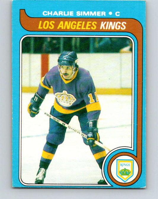 1979-80 O-Pee-Chee #191 Charlie Simmer  RC Rookie Los Angeles Kings  V18504