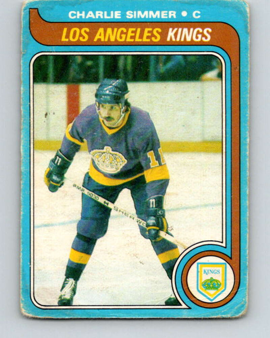 1979-80 O-Pee-Chee #191 Charlie Simmer  RC Rookie Los Angeles Kings  V18507